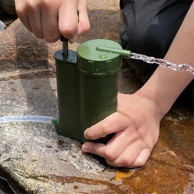 Camping Vandring Överlevnad Vattenfilter Nöd vattenrenare