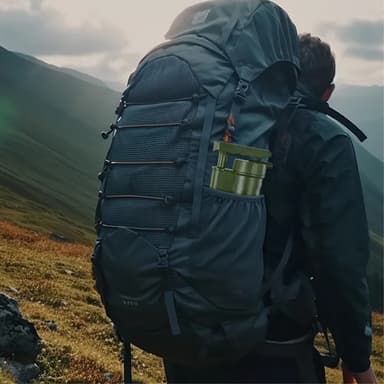 Camping Vandring Överlevnad Vattenfilter Nöd vattenrenare