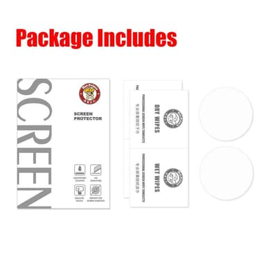Huawei Watch GT2 46mm HAT PRINCE 2-pack Härdade Glas 0.2mm