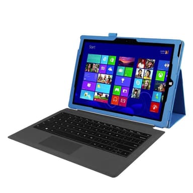 Flipp fodral till Microsoft Surface Pro 4 - Blå