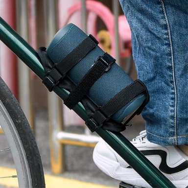 Universal Hållare för högtalare till cykel Cykelstyre Rem Remmar