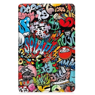 Slim Fit Cover fodral Till Samsung Galaxy Tab A9+ 11"" - Grafitti