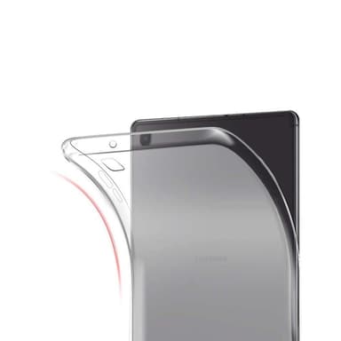 Samsung Galaxy Tab S6 Lite TPU Skal - Frostat Transparent
