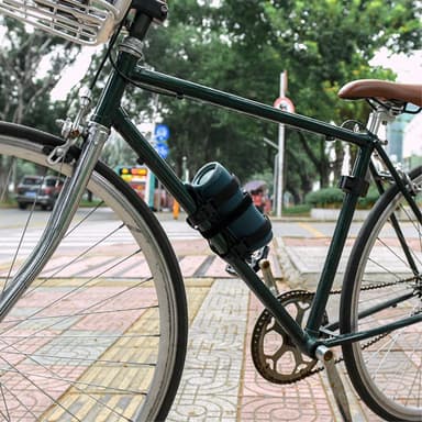 Universal Hållare för högtalare till cykel Cykelstyre Rem Remmar