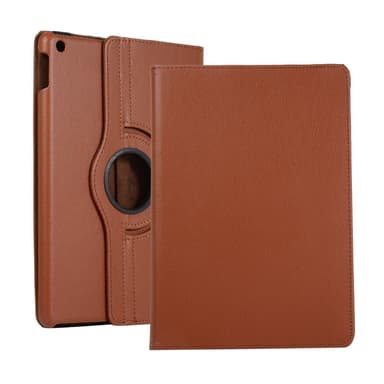 360 Rotation fodral Apple iPad 10.2 2021/2020/2019 - Brun