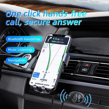 W8 ljudadapter Bluetooth-mottagare FM-sändare med kabel