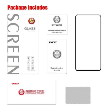 ENKAY Xiaomi Redmi Note 9 Härdat glas 0.26mm