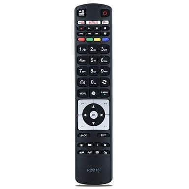 Fjärrkontroll Ersättning för RC5118F För Hitachi TV