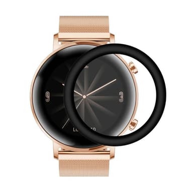 Huawei Watch GT2 42mm HAT PRINCE 3D PC Edge + PMMA Härdat Glas