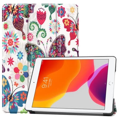 Apple iPad 10.2 Slim fit tri-fold fodral - Butterfly