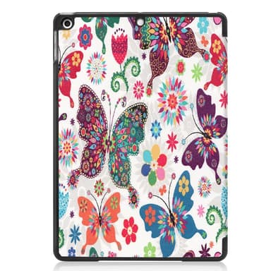 Apple iPad 10.2 Slim fit tri-fold fodral - Butterfly