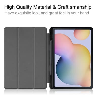 Slim Fit Cover Fodral Till Samsung Galaxy Tab S7 / S8 - Svart