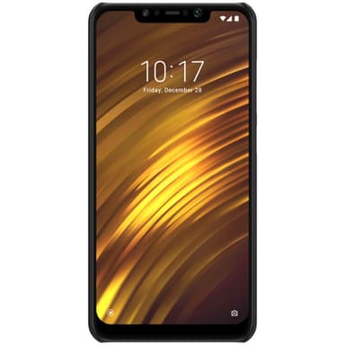 NILLKIN Xiaomi Pocophone F1 Frostat skal hårt - Svart