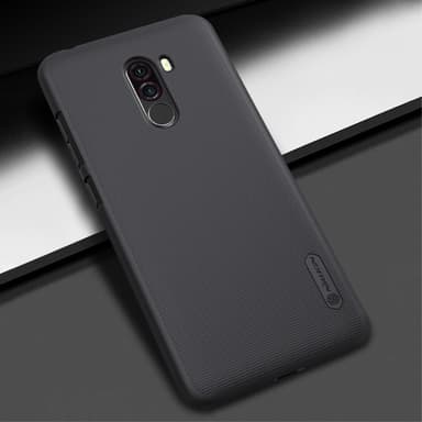 NILLKIN Xiaomi Pocophone F1 Frostat skal hårt - Svart