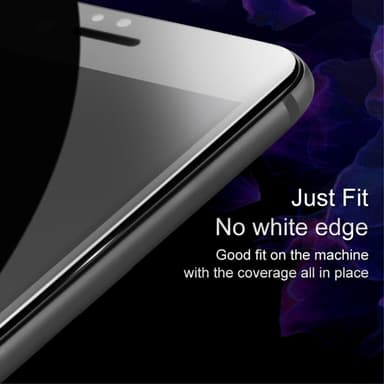 IMAK Full Cover Tempered Glass till OnePlus 5 - Svart