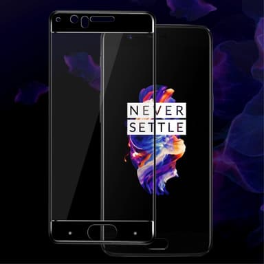 IMAK Full Cover Tempered Glass till OnePlus 5 - Svart