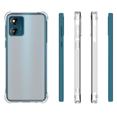 Motorola Moto E13 4G Slimmat TPU skal TRANSPARANT