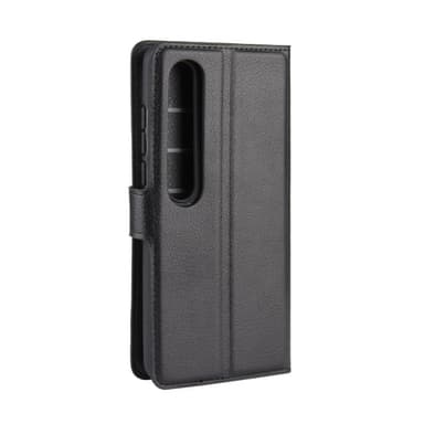 Litchi  Xiaomi Mi 10 / Mi 10 Pro Plånboksfodral - Svart