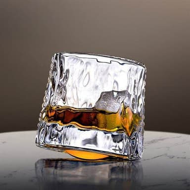 Roterande Whiskyglas / tumblerglas 360 graders