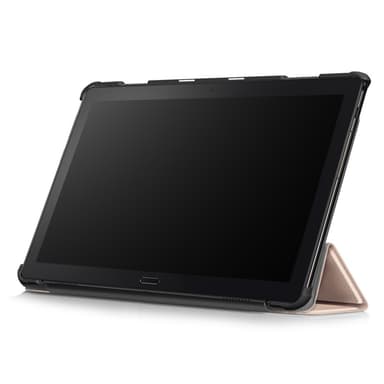 Tri-fold Fodral till Lenovo Tab P10 - Guld