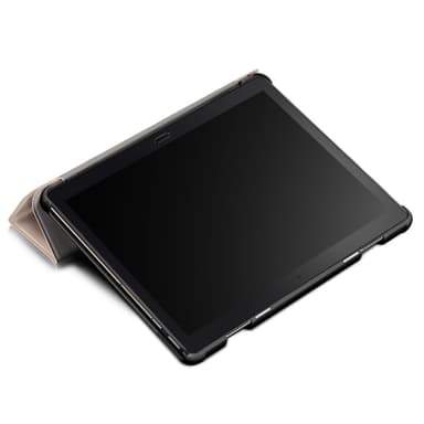 Tri-fold Fodral till Lenovo Tab P10 - Guld