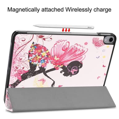 iPad Pro 11 (2018) Slim fit tri-fold fodral - Fairy and Butterflies