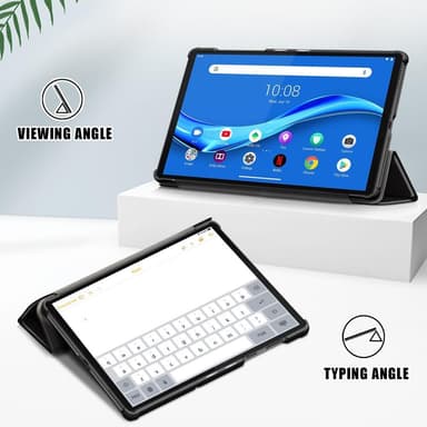 Tri-fold Fodral till Lenovo Tab M10 Plus FHD - Do not Touch Me
