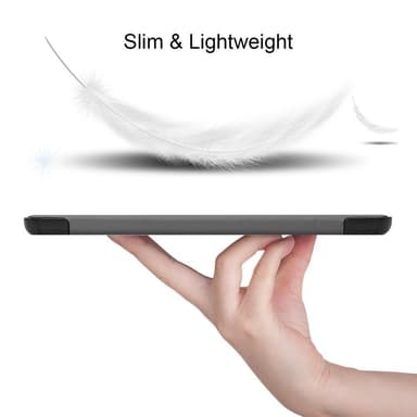 Slim Fit Cover Fodral Till Samsung Galaxy Tab S7 Plus / S8 Plus - Grå