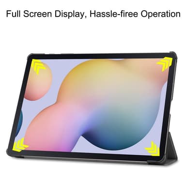 Slim Fit Cover Fodral Till Samsung Galaxy Tab S7 Plus / S8 Plus - Grå