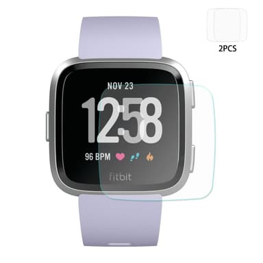 2 st HAT PRINCE Fitbit Versa Tempered Glass 0.2mm
