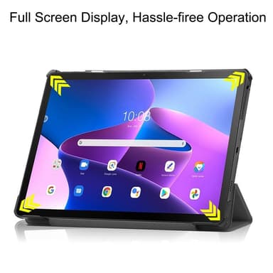 Tri-fold Fodral till Lenovo Tab M10 Plus Gen 3 - Grå