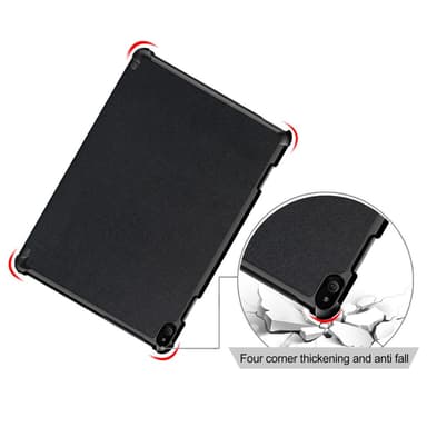 Tri-fold Fodral till Lenovo Tab P10 - Svart