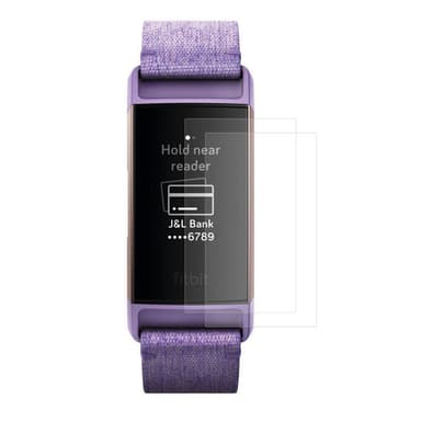 2-pack HAT PRINCE Fitbit Charge 3 Mjuk Nano Super Skärmskydd