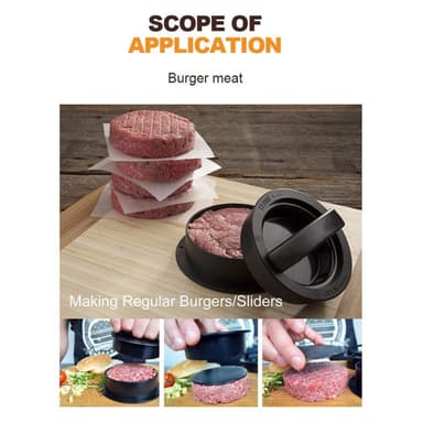 Hamburgar press Fyllda hamburgare