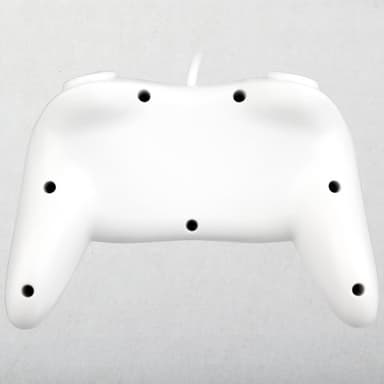Gamepad kompatibel med Nintendo Wii,Wii U Handkontroll 1,1 m kabel - Vit