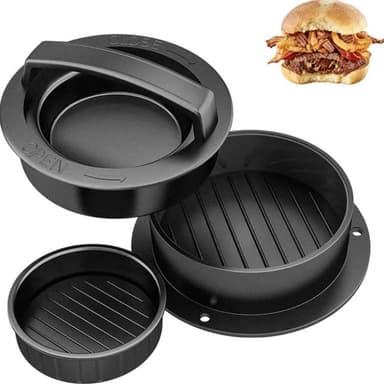 Hamburgar press Fyllda hamburgare