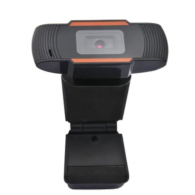 12MP pixlar HD 360 Webcam USB PC Laptop Kamera Svart