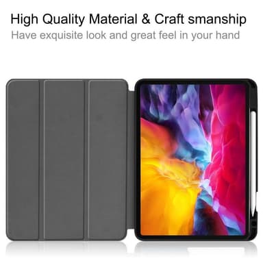 iPad Pro 11 2021 Slim fit tri-fold fodral - Space