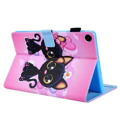 Samsung Galaxy Tab A9 Vikbart fodral korthållare - Cats
