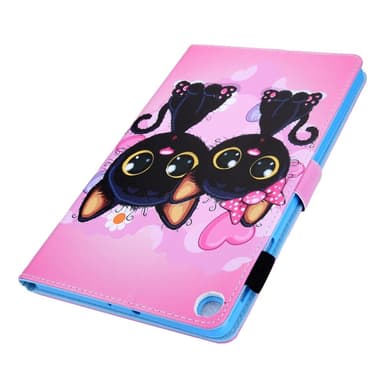 Samsung Galaxy Tab A9 Vikbart fodral korthållare - Cats