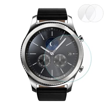 2 st HAT PRINCE Samsung Gear S3 Classic / Frontier Tempered Glass 0.2mm