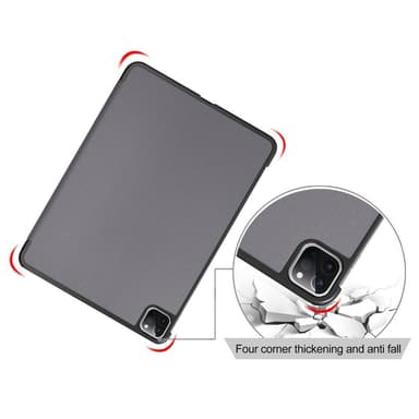 Apple iPad Pro 11 (2020) Slim fit tri-fold fodral - Grå