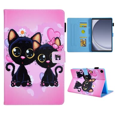 Samsung Galaxy Tab A9 Vikbart fodral korthållare - Cats