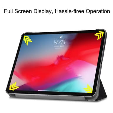 iPad Pro 11 (2018) Slim fit tri-fold fodral - Do Not Touch Me