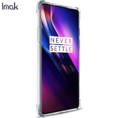 IMAK Soft TPU skal + Skärmskydd till OnePlus 8 - Transparent