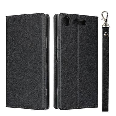 Sony Xperia XZ1 Plånboksfodral Fodral Silk Skin med rem