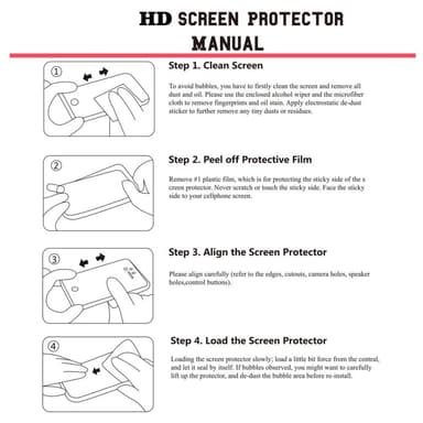 2 st HAT PRINCE Hero5 / Hero6 Tempered Glass 0.2mm