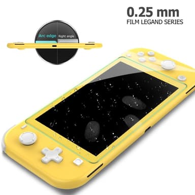 Härdat glas 0.25mm kompatibelt med Nintendo Switch Lite