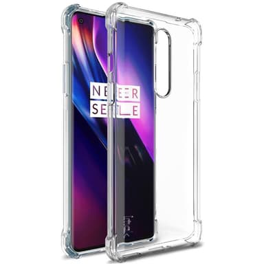 IMAK Soft TPU skal + Skärmskydd till OnePlus 8 - Transparent