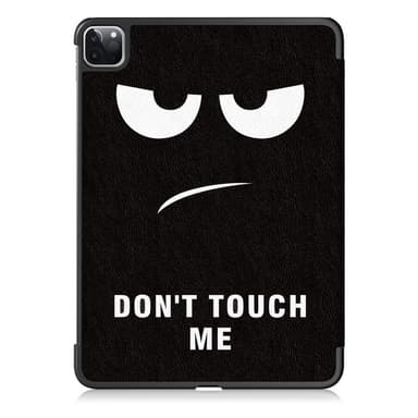 Apple iPad Pro 11 (2020) Slim fit tri-fold fodral - Don't Touch Me
